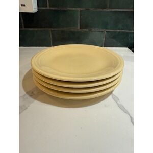 Fiestaware by Homer Laughlin Side Plates 7" Ivory Set of 4 FIESTA